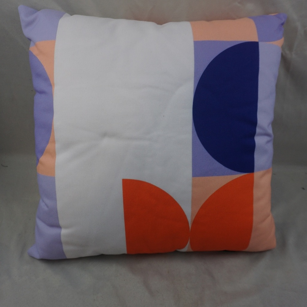 Society6 16 x 16" Inch Abstract Pillow With Pillow Insert New in Factory Plastic